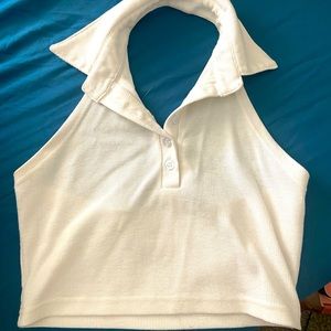 Great Condition Halter button top!